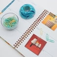 thumbnail image 4 of Acrylic Magnetic Paper Clip Holder With Colorful Bookmarks For Office School Supplies, 4 of 7