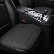 Htwon Car Front Seat Cover PU Leather Pad Breathable Mat Cushion Full Surround