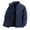 Dark Blue, variant on Kureaily Thermal Fleece Jacket Winter Windproof Outdoor Warm Coat With Thick Fleece For Cold Weather And Comfort Jackets for Men
