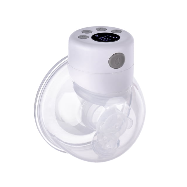 Sacaleches Extractor de leche eléctrico portátil, silencioso, invisible, manos libres, 2 modos, 9 niveles, ajustable con pantalla LCD, sincronización inteligente para viajes a casa TOMSHOO Sacaleches