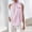 Pink, variant on French Chic Women'S Blouses Sleeveless Mock Neck Blue Tops Retro Pull-on Striped Bow Patchwork Blouses & Tops Sky Blue,Xxl