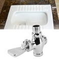 thumbnail image 1 of Toilet Foot Pedal Flush Valve, Toilet Foot Pedal Valves Non Slip Easy To Operate Brass  For Home, 1 of 8