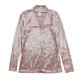 thumbnail image 1 of Blusa de terciopelo bar III para mujer rosa extra pequeña, 1 of 2