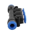 thumbnail image 3 of Conector rápido de aire neumático de 10 piezas, diámetro de 6 mm, 5 vías, conector de manguera, 3 of 3