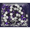 thumbnail image 4 of Amethyst Stick On Rhinestones: Round, 5mm, 4 of 4