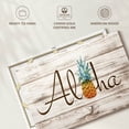 thumbnail image 6 of Elephant Stock Aloha Pineapple Wall Art - Horizontal Canvas Wall Art - Living Room Wall Decor - Food And Drink Canvas - Blue And Gray Decor - 51" x 34", 6 of 8