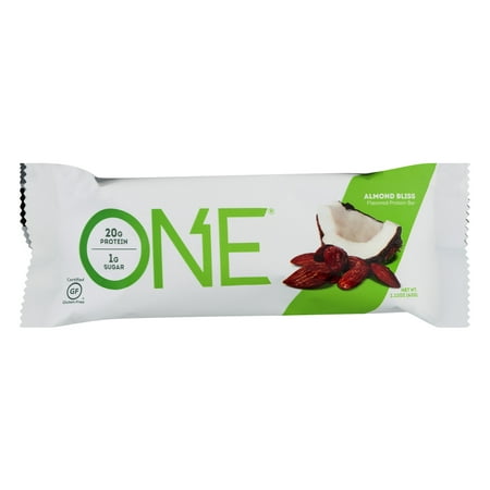 ONE Protein Bar Almond Bliss, 2.12 OZ (Best Drinks To Order At A Bar For Men)