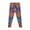Seam thread color automatically matched to design, variant on Floral Capri Leggings