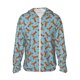 thumbnail image 1 of Balery Funny Lobsters Sudadera ligera de manga larga con capucha y protección solar UPF 50+ para hombre y mujer, ideal para pesca y running-Small, 1 of 7