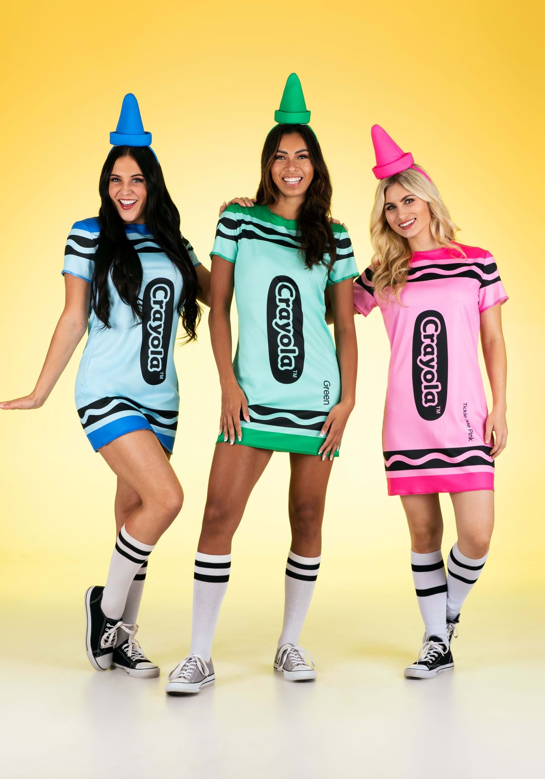 Women's Green Crayola Crayon Costume
