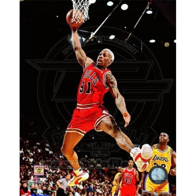 Photofile PFSAAPH17401 Dennis Rodman 199596 Action Sports Photo 8 x