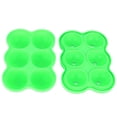 thumbnail image 4 of 6-Grid Ice Ball Maker Reusable Silicone Ice Ball Mold Tray for Home Kitchen Bar UseGreen, 4 of 9