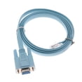 thumbnail image 2 of Adaptador Ethernet Cable De Consola LAN DB 9Pin RS232 Serial A CAT5 Azul, 2 of 7