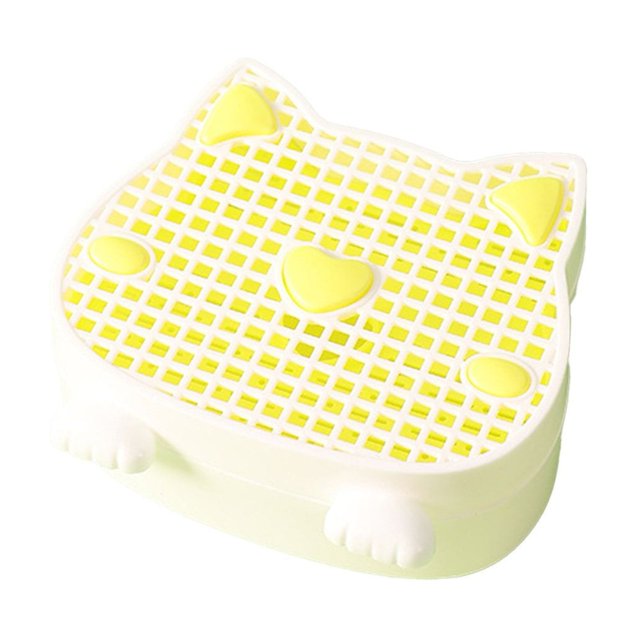 CSChome Jardinière pour Chat avec Trou de Filtre Fin, Forme de Tête Détachable, Pot de Culture Hydroponique
