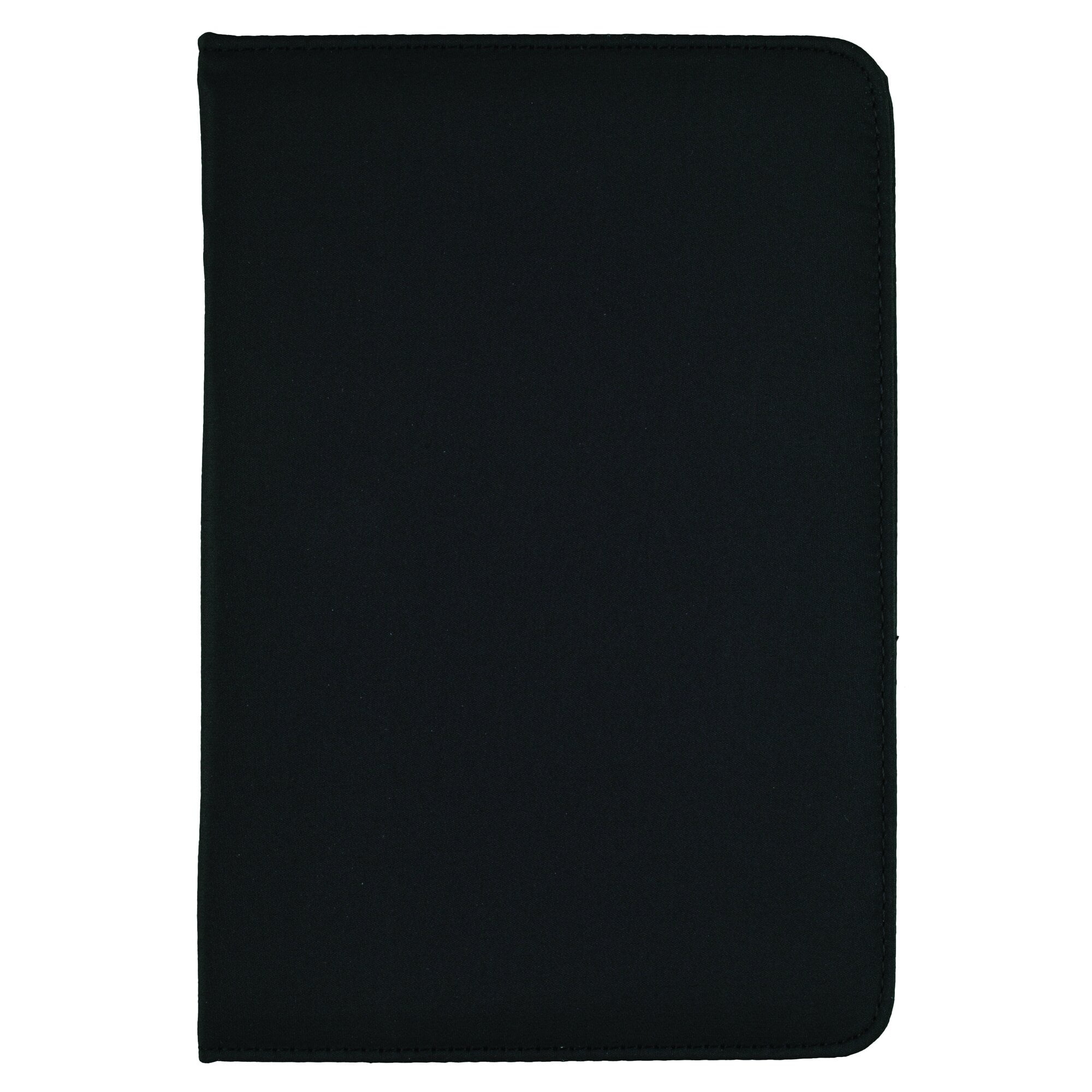Mead Microfiber Jr. Padfolio, 5' x 8', Black