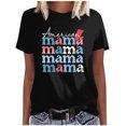 thumbnail image 2 of Elegante blusa de manga corta con cuello redondo y manga abullonada para mujer OAVQHLG3B Store  lin121212, 2 of 4