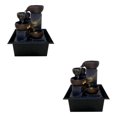 thumbnail image 1 of Moyic 1pc Fuente de Feng Shui Adornos Cascada Tamaño pequeño Decoración Artesanía Tipo 1 2piezas, 1 of 1