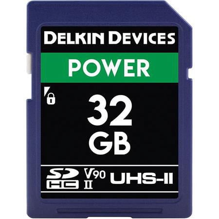 UPC: 0814373022190 | delkin ddsdg200032g devices 32gb power sdhc uhs-ii (u3/v90) memory card