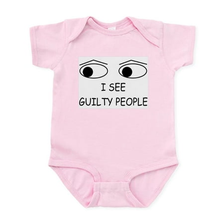 

CafePress - Ccguiltypeople1 Body Suit - Baby Light Bodysuit Size Newborn - 24 Months