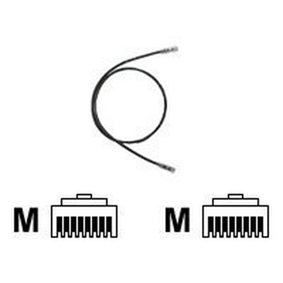Panduit Tx6 Plus Patch Cable Rj-45 (m) To Rj-45 (m) 7 Ft Utp Cat 6 Booted, Stranded Black