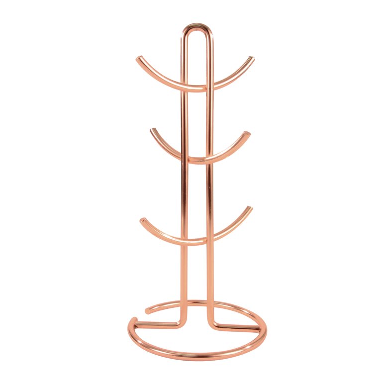 Curved Tree 4 Arm Metal Kitchen Stand Cups and Mugs Holder