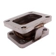 thumbnail image 1 of 2pcs T3 a T4 Adaptador convertidor de de colector de de brida inoxidable Turbo 15  degree, 1 of 9