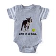 thumbnail image 1 of CafePress - Boston Terrier Life - Cute Infant Baby Football Bodysuit, 1 of 1
