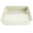 thumbnail image 2 of MARTHA STEWART EVERYDAY Color Bake 9 Inch Carbon Steel Square Cake Pan in Linen, 2 of 4