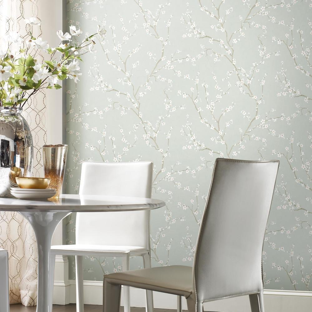 Cherry Blossom Peel and Stick Wallpaper