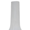 thumbnail image 2 of Rizie Vase with Ribbed Texture, 45 Inch Contemporary White Polyresin, 2 of 6