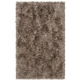 thumbnail image 5 of SAFAVIEH Paris Darwin Plush Polyester Shag Runner Rug, Sable, 2'3" x 12', 5 of 11