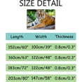 thumbnail image 3 of Crawling Indoor Carpet Play Mat Siberian Tiger for Living Room Bedroom Educational Nursery Floor Mat Area Rugs 72x48in, 3 of 6