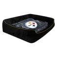 thumbnail image 1 of Cama para mascota calientita NFL Pittsburgh Steelers 100% original, 1 of 7
