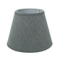 thumbnail image 2 of Aspen Creative 58853 Transitional Hardback Empire Shape UNO Construction Lamp Shade in Grey, 10" Wide (6" x 10" x 7 1/2"), 2 of 6