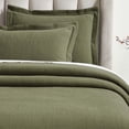 thumbnail image 5 of Superior Zenith Cotton Matelasse Bedspread Set, King, Olive Green, 5 of 7