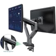 thumbnail image 4 of Soporte Hidráulico Doble MORNWELL para Pantalla de 22 a 32 Pulgadas Negro Ergonómico, 4 of 7