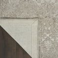 thumbnail image 6 of Nourison Damask Distressed Modern Lt Grey 2'3" x 3'9" Area Rug, (2' x 4'), 6 of 8