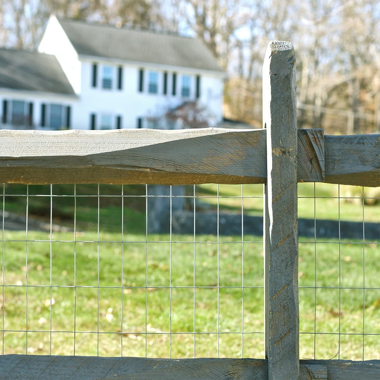 ankomst Brink revidere Expert Gardener Galvanized Steel Gray Welded Wire Fence, 36" x 50' Roll -  Walmart.com