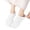White, variant on Women's Soft Sole Slipper Socks with Grippers, Thick Warm Cozy Sherpa Lined Home Socks Set, Cable Knitted Non- Fluffy Winter House Bedroom Slippers