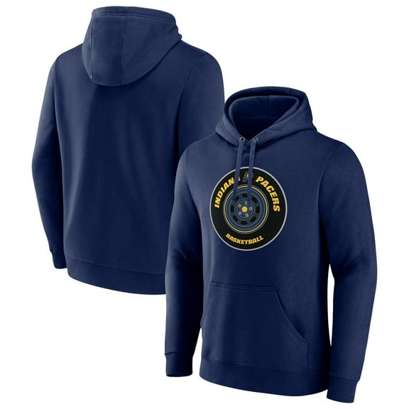 Men's Navy Indiana Pacers Tip-Off Pullover Hoodie