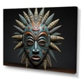 thumbnail image 2 of Designart "Tribal Luba African Mask" African Tribal Wall Art Living Room, 2 of 5