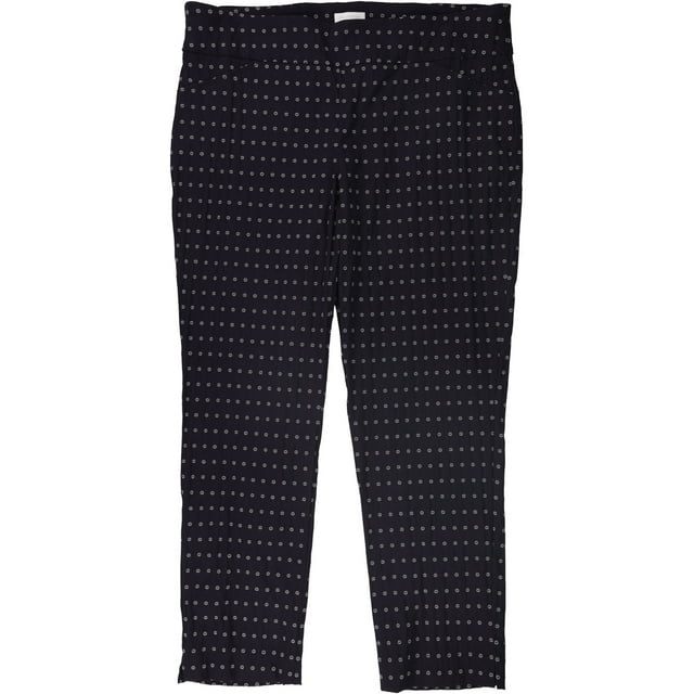 Charter Club Pantalon Décontracté pour Femmes Cambridge, Violet, Grande Taille, 20W