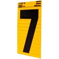 thumbnail image 5 of (2 pack) HY-KO 4" Yellow Self-Adhesive Reflective Number 7, 5 of 9