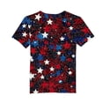 thumbnail image 4 of Cethrio Boys 4th of July T-shirts, Soft Short Sleeve Summer Casual Graphic Tees Multicolor Size 14-16, 4 of 4