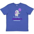 thumbnail image 3 of Inktastic I Support Alzheimer's Awareness Elephant with Balloon Youth T-Shirt, 3 of 5