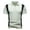 Green, variant on Colorblock Mens Big and Tall Polo Shirts Casual Short Sleeve Golf Shirt Pullover Loose Fit Jacquard Collared Quarter Zip Tops