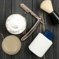 thumbnail image 4 of GENTS 97% All Natural Shave Soap - Creates a Rich Lather Foam for Wet Shaving Experience 3 oz (2 Pack Sandalwood), 4 of 7