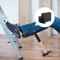 thumbnail image 3 of MasteelfCA 4pcs Useful Folding Ladder Feet Protective Covers Ladder Accessories (Black), 3 of 8