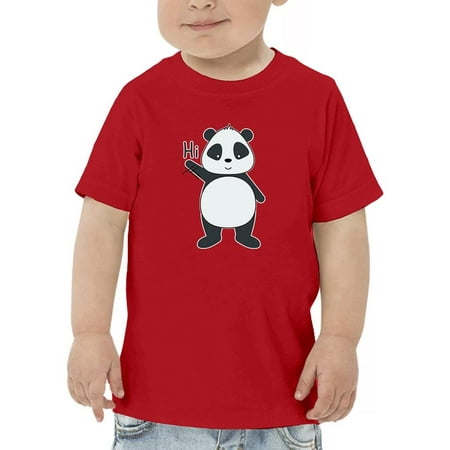 

Greeting Panda T-Shirt Toddler -Image by Shutterstock 4 Toddler