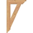 thumbnail image 3 of Ekena Millwork 3 1/2"W x 18"D x 30"H Traditional Traditional Smooth Bracket, Western Red Cedar, 3 of 4